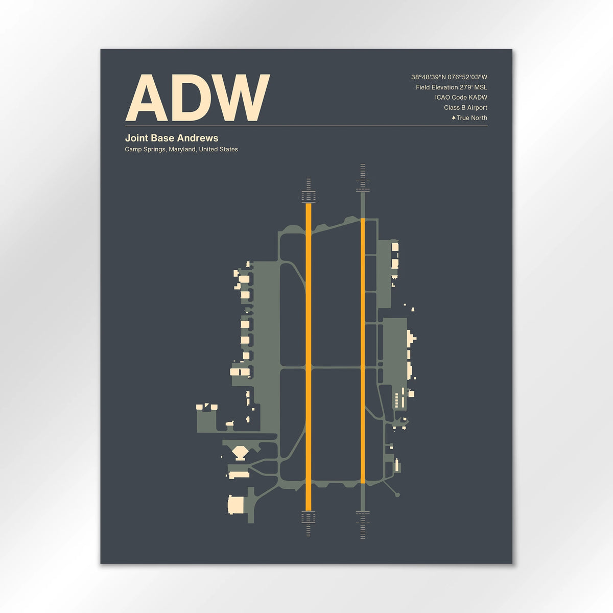 ADW Airport Diagram
