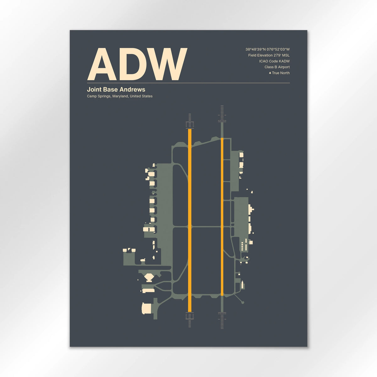 ADW Airport Diagram