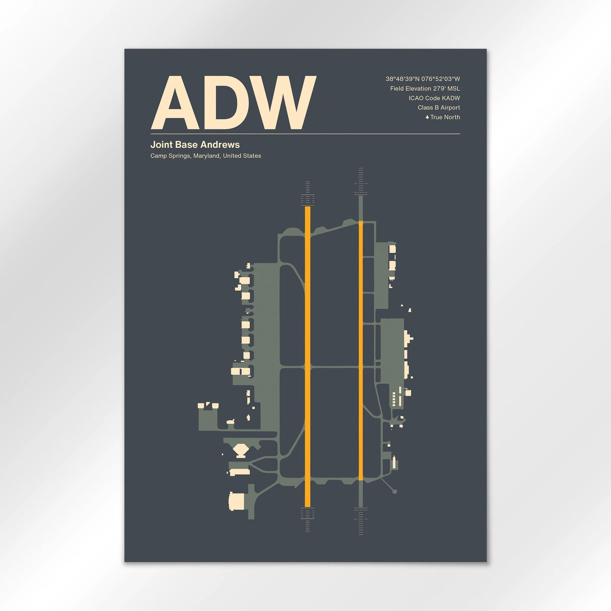 ADW Airport Diagram