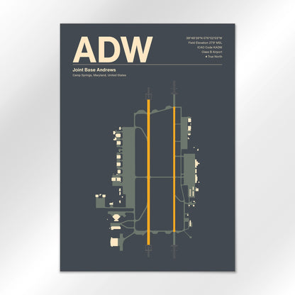 ADW Airport Diagram