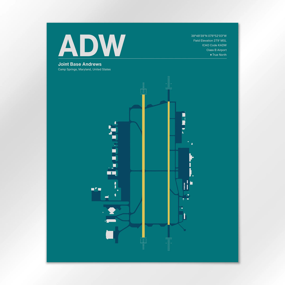 ADW Airport Diagram