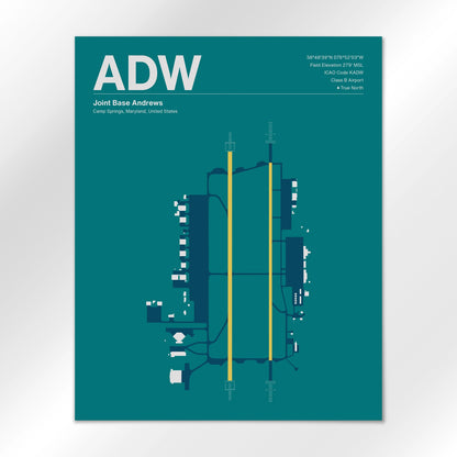 ADW Airport Diagram