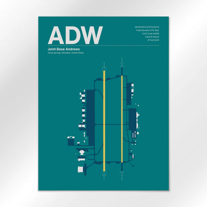 ADW Airport Diagram