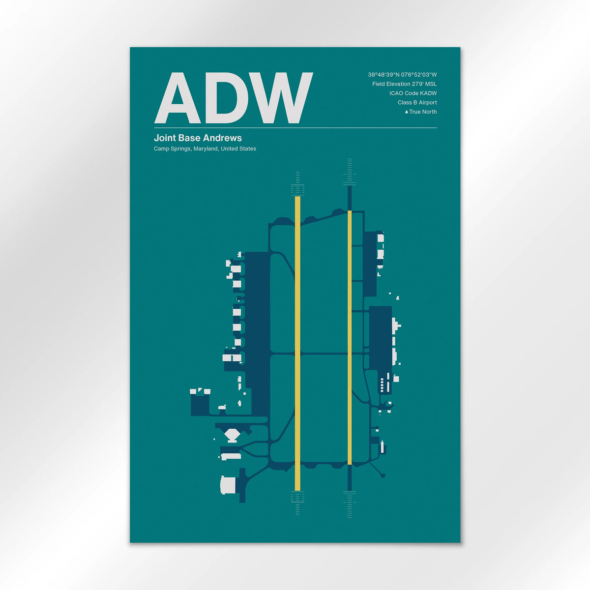 ADW Airport Diagram