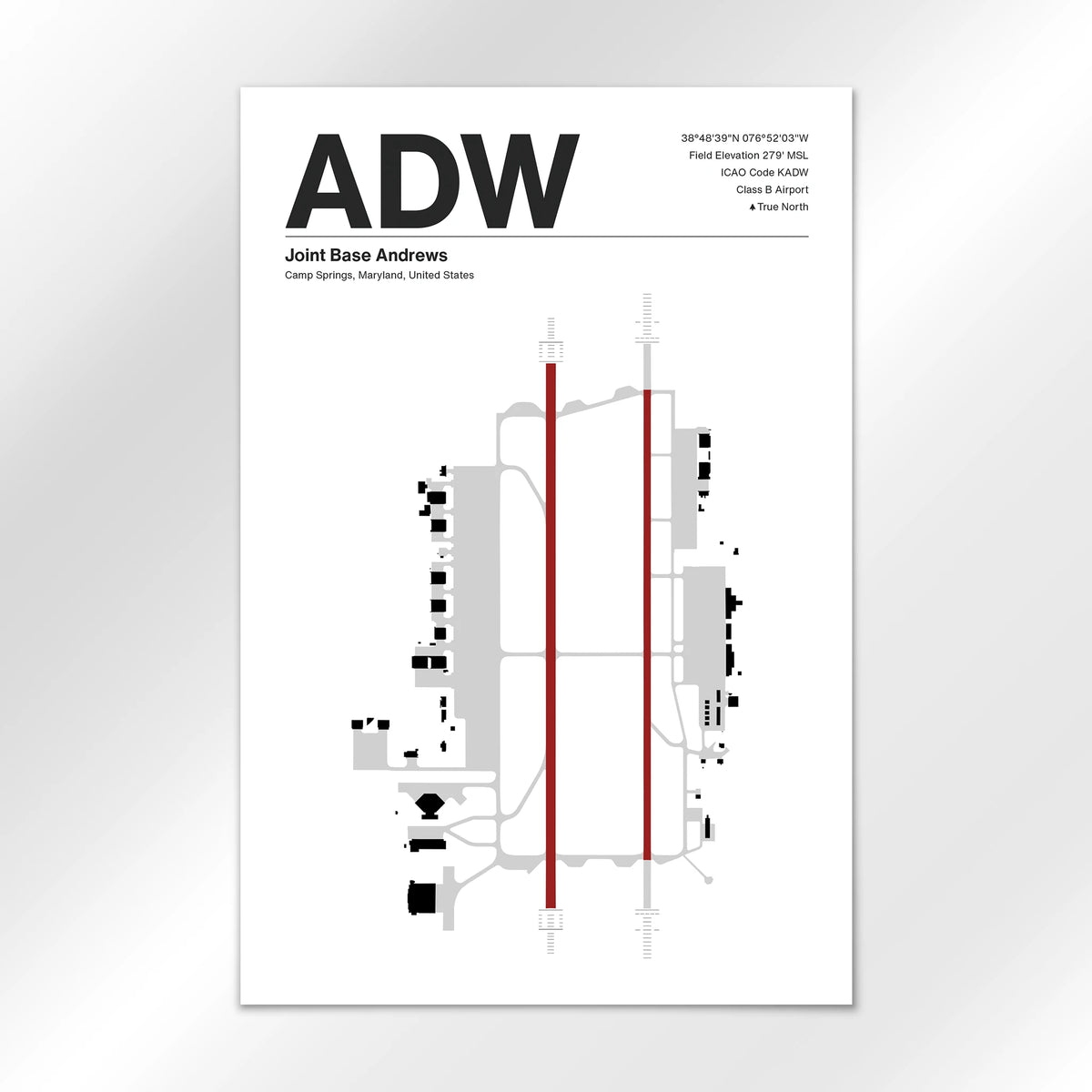 ADW Airport Diagram