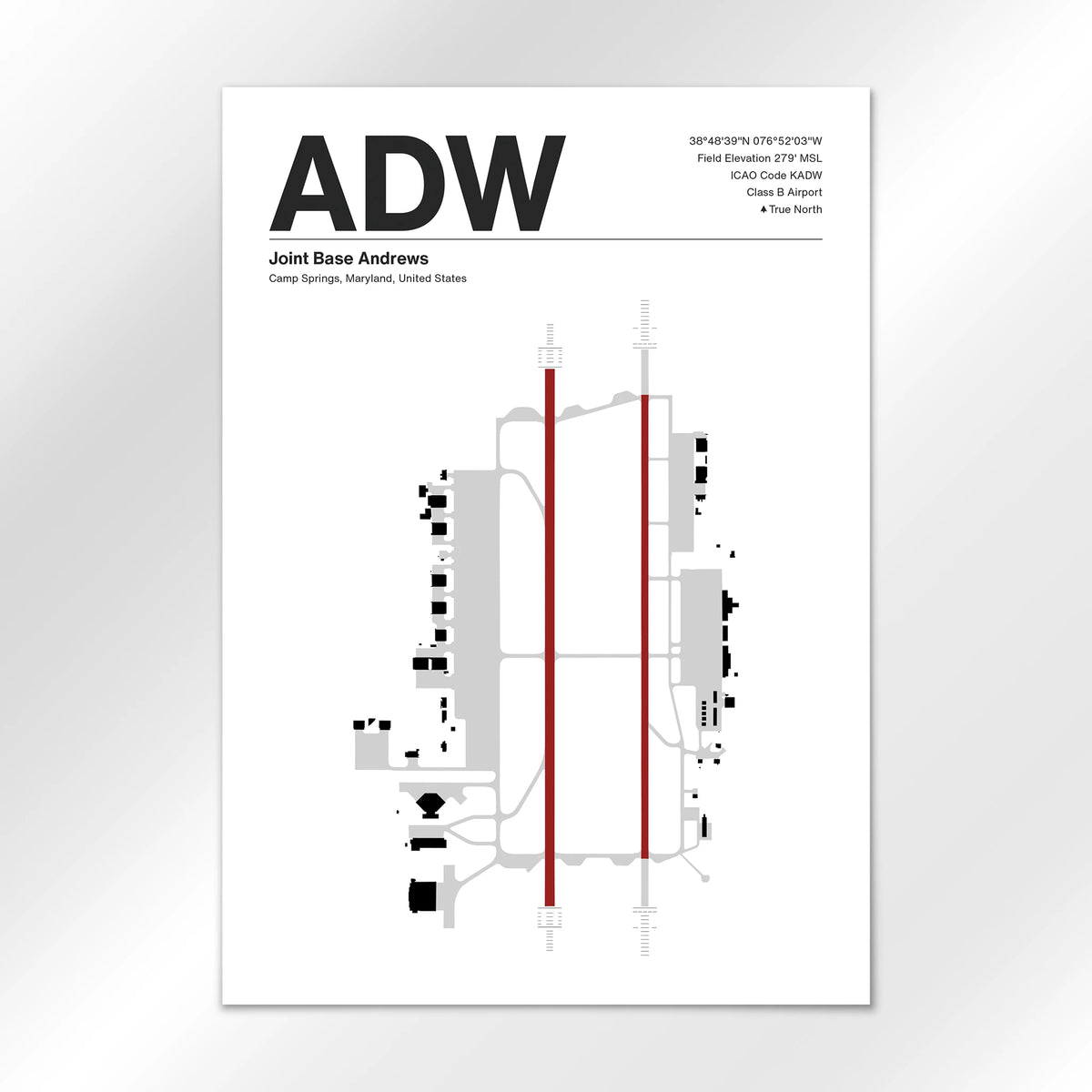 ADW Airport Diagram