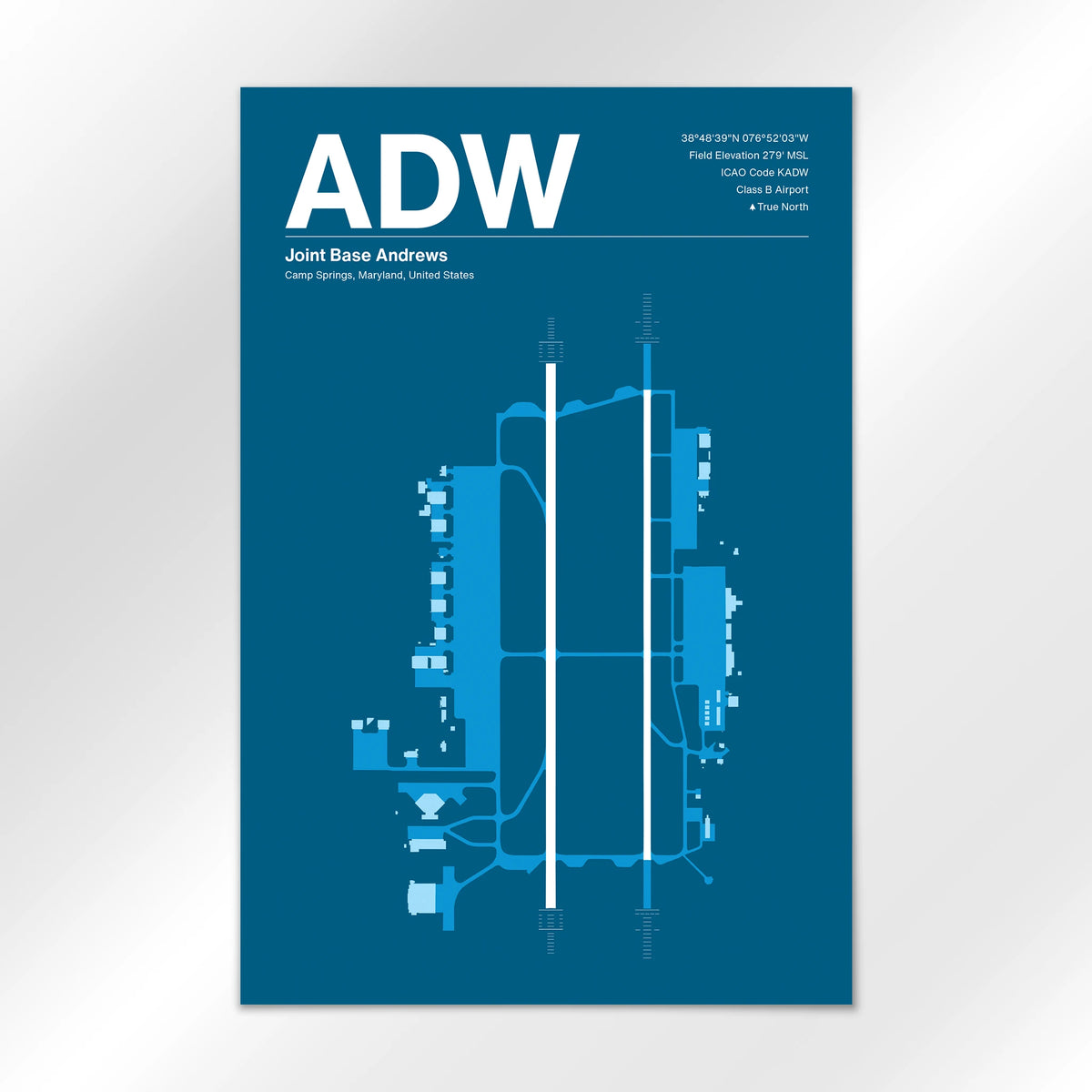 ADW Airport Diagram