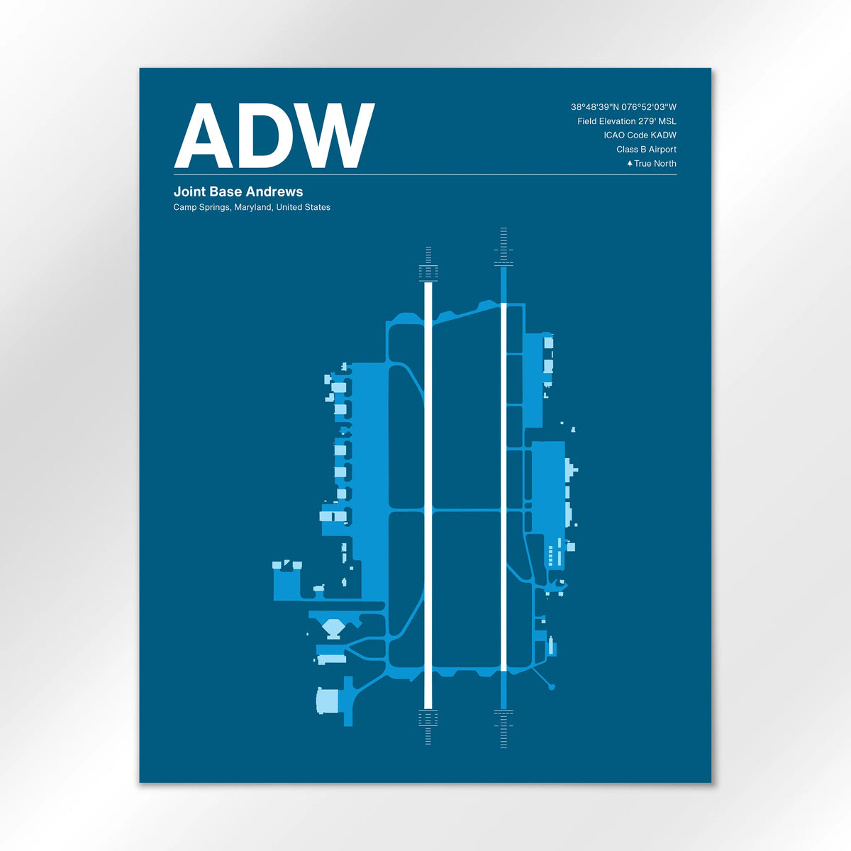 ADW Airport Diagram