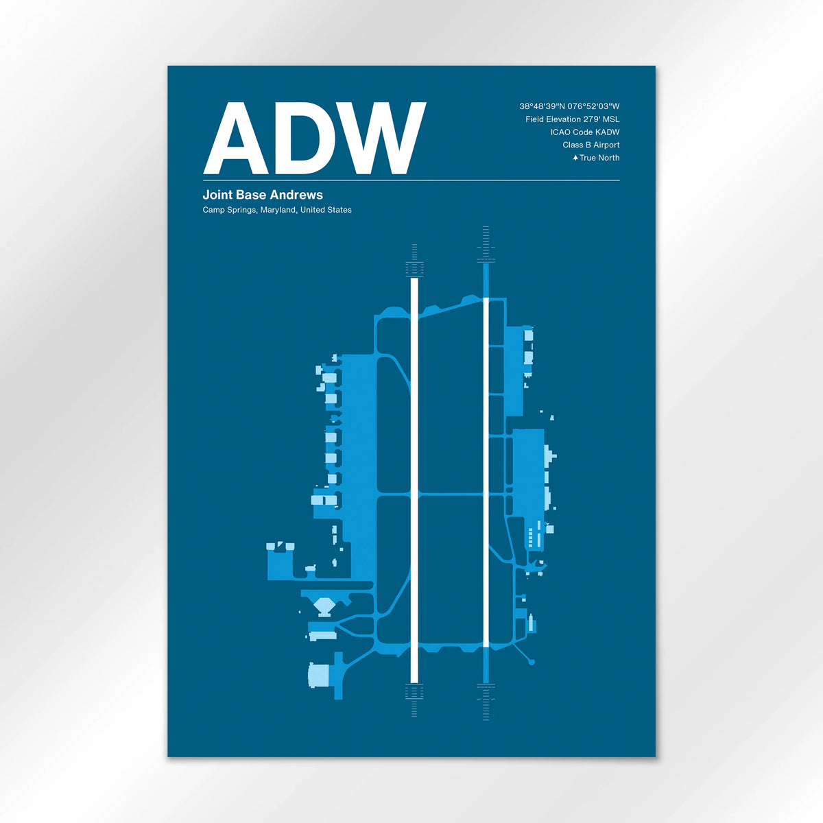 ADW Airport Diagram
