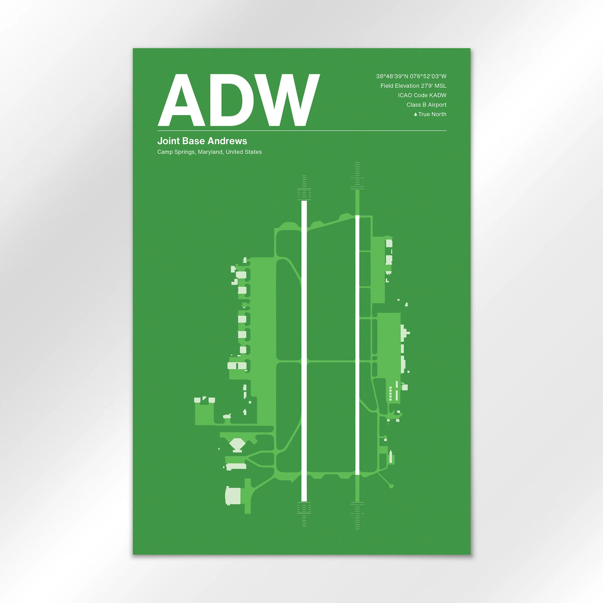 ADW Airport Diagram