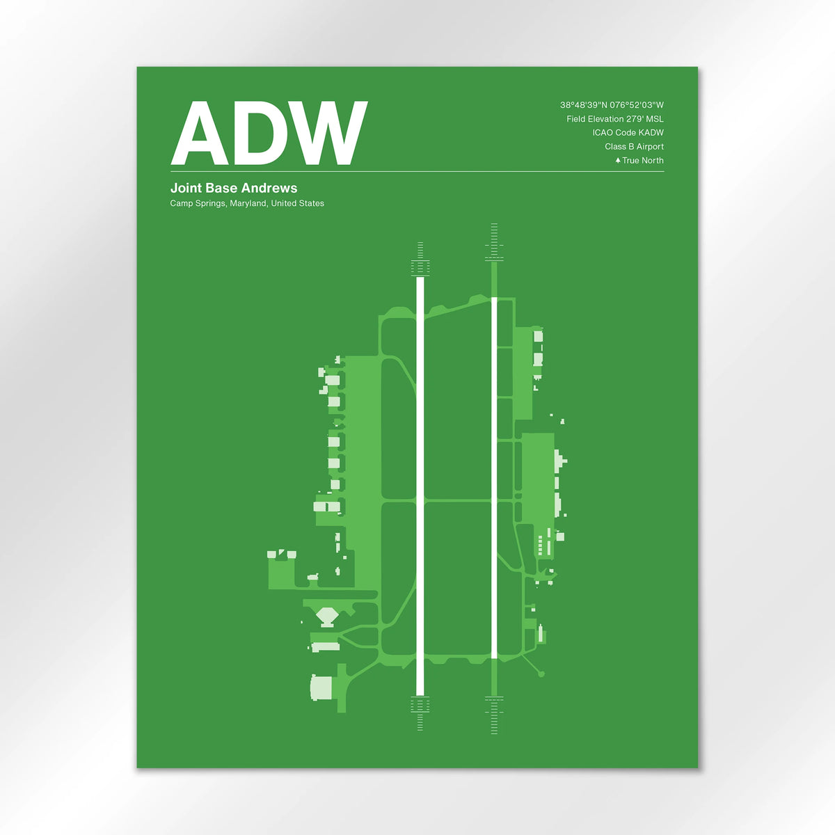 ADW Airport Diagram