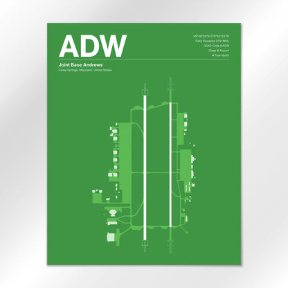 ADW Airport Diagram