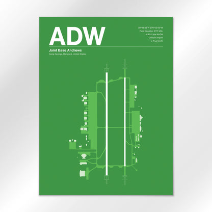 ADW Airport Diagram