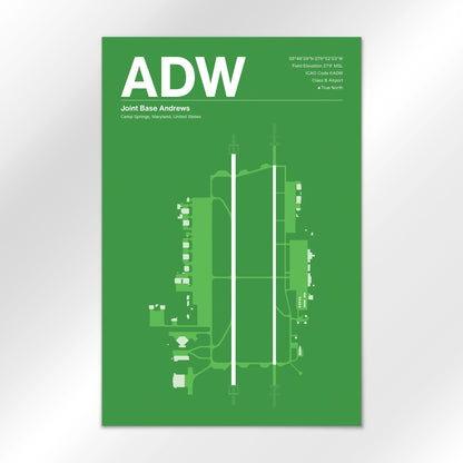 ADW Airport Diagram