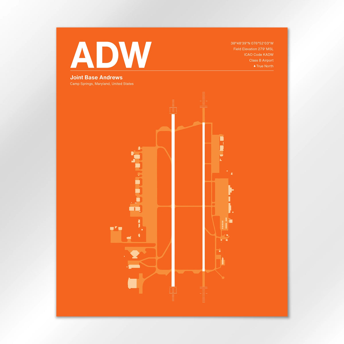 ADW Airport Diagram