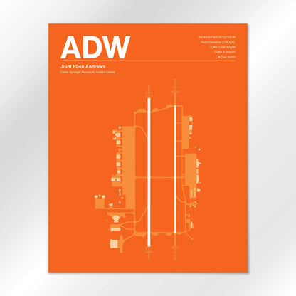 ADW Airport Diagram