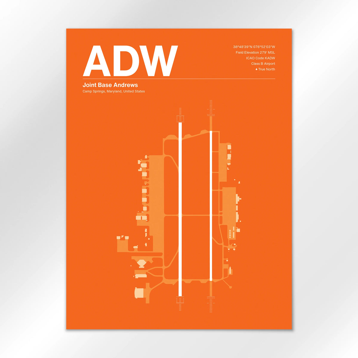 ADW Airport Diagram