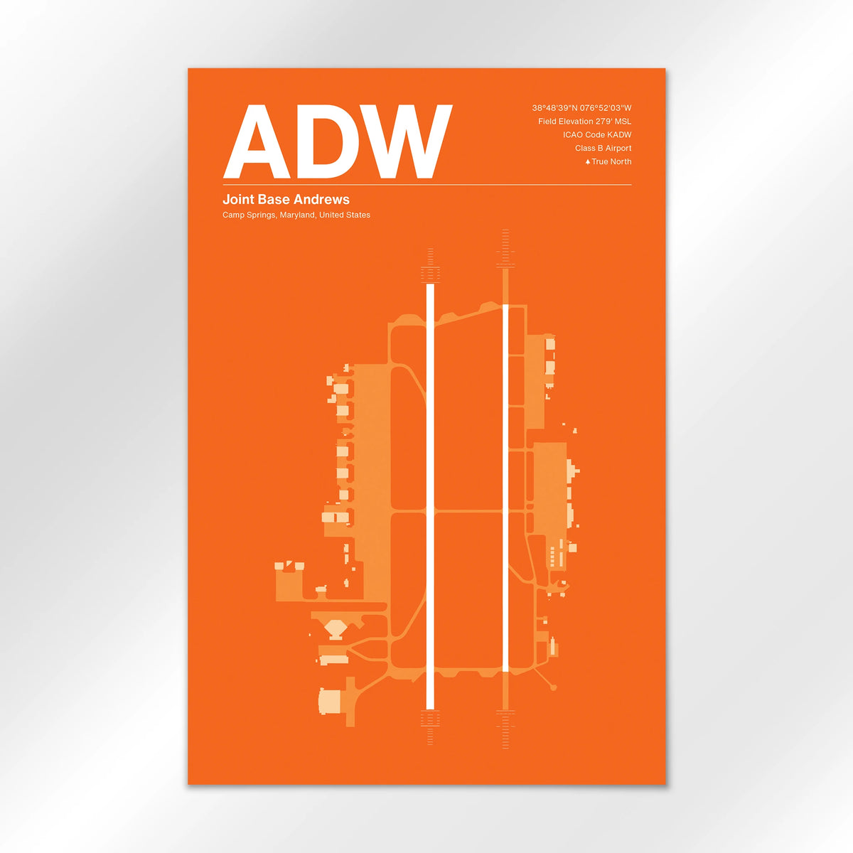 ADW Airport Diagram