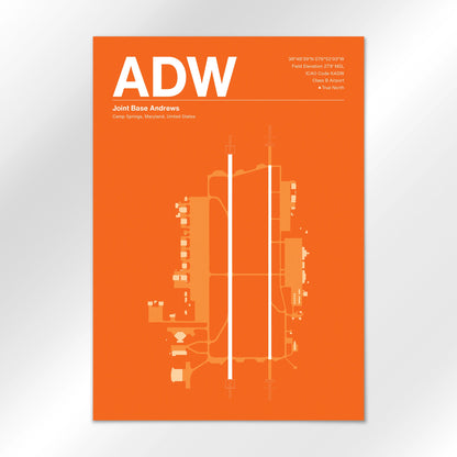 ADW Airport Diagram