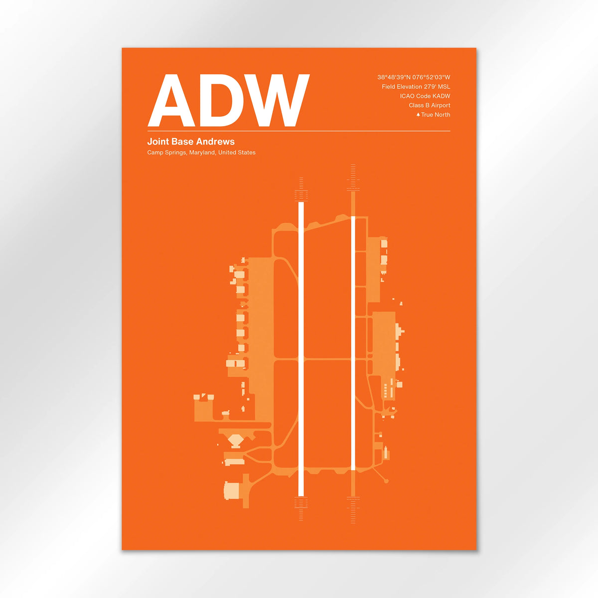 ADW Airport Diagram
