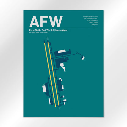 AFW Airport Diagram