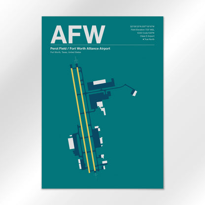 AFW Airport Diagram