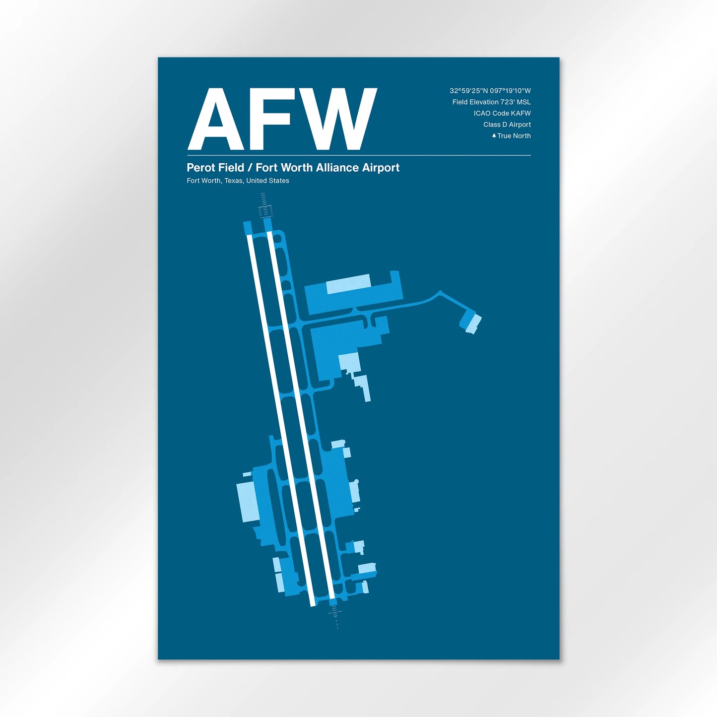 AFW Airport Diagram