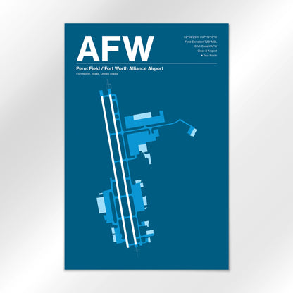 AFW Airport Diagram
