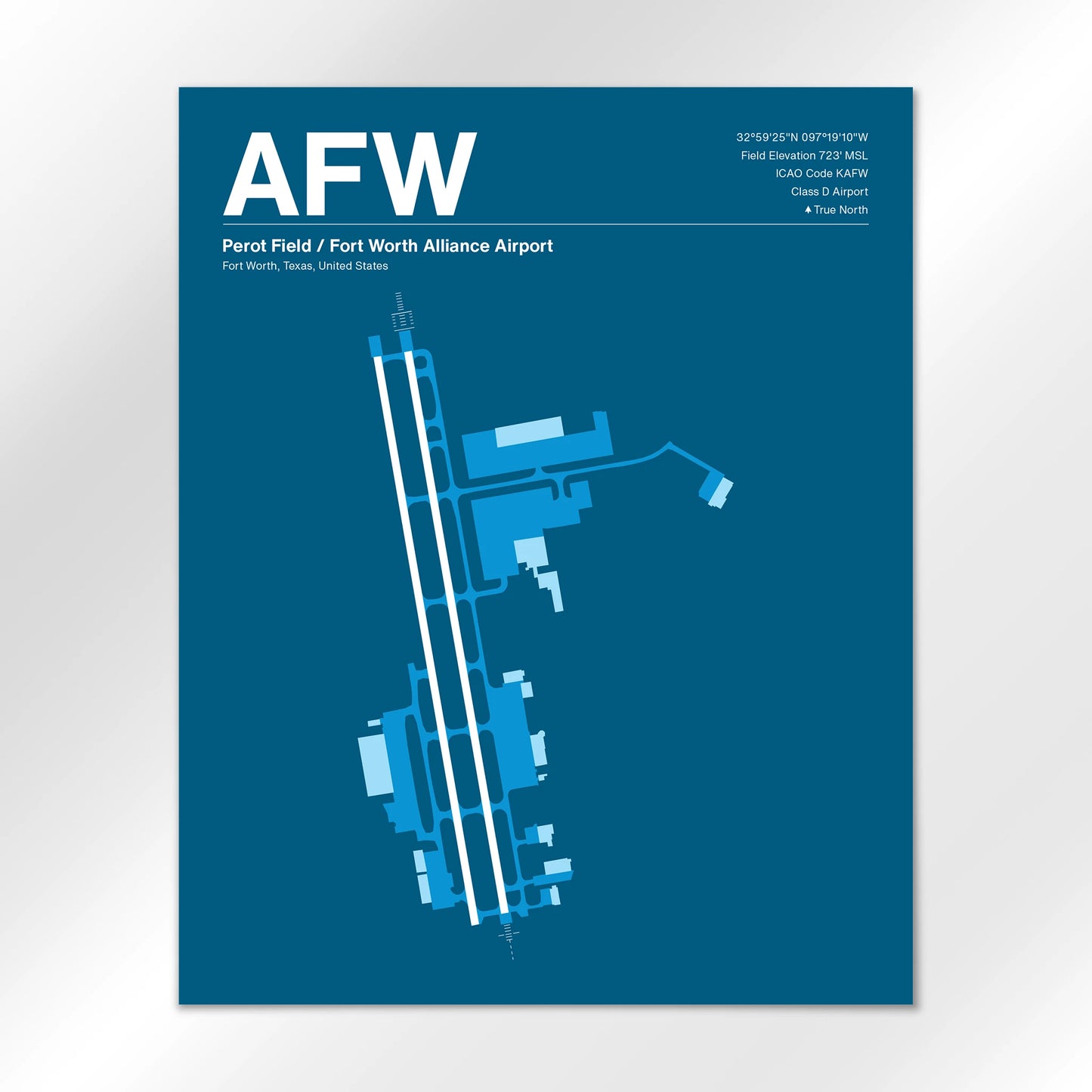 AFW Airport Diagram
