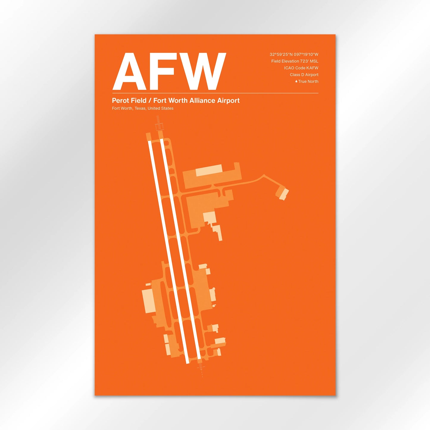 AFW Airport Diagram