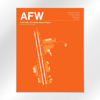 AFW Airport Diagram