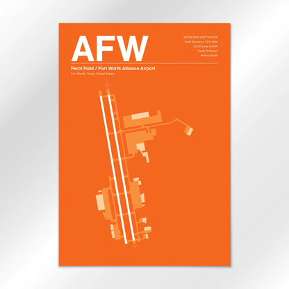AFW Airport Diagram