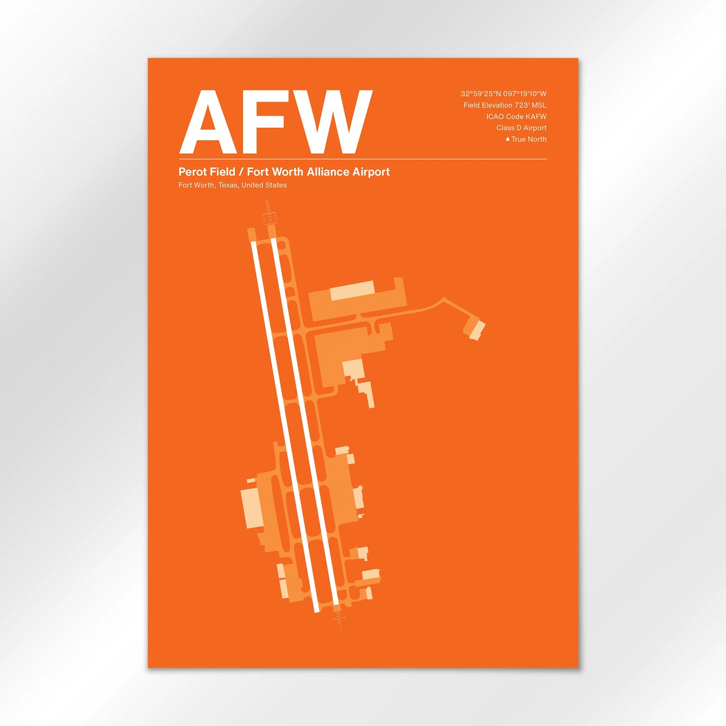 AFW Airport Diagram
