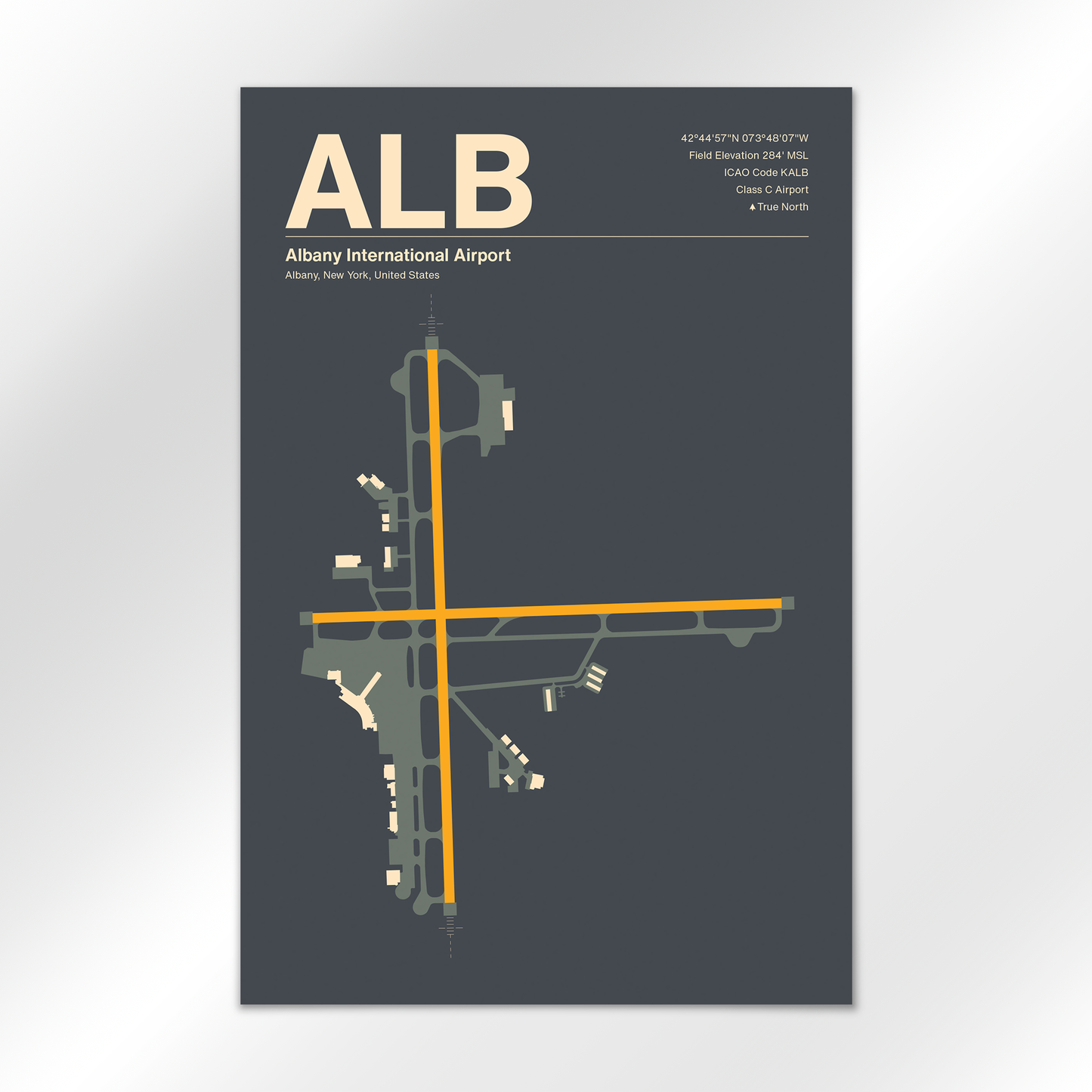 ALB Airport Diagram