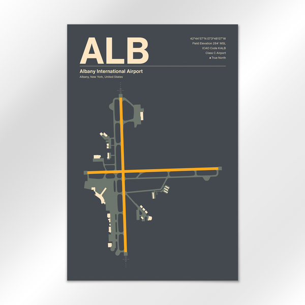 ALB Airport Diagram
