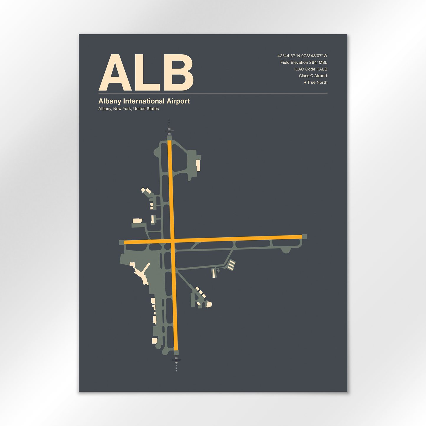 ALB Airport Diagram