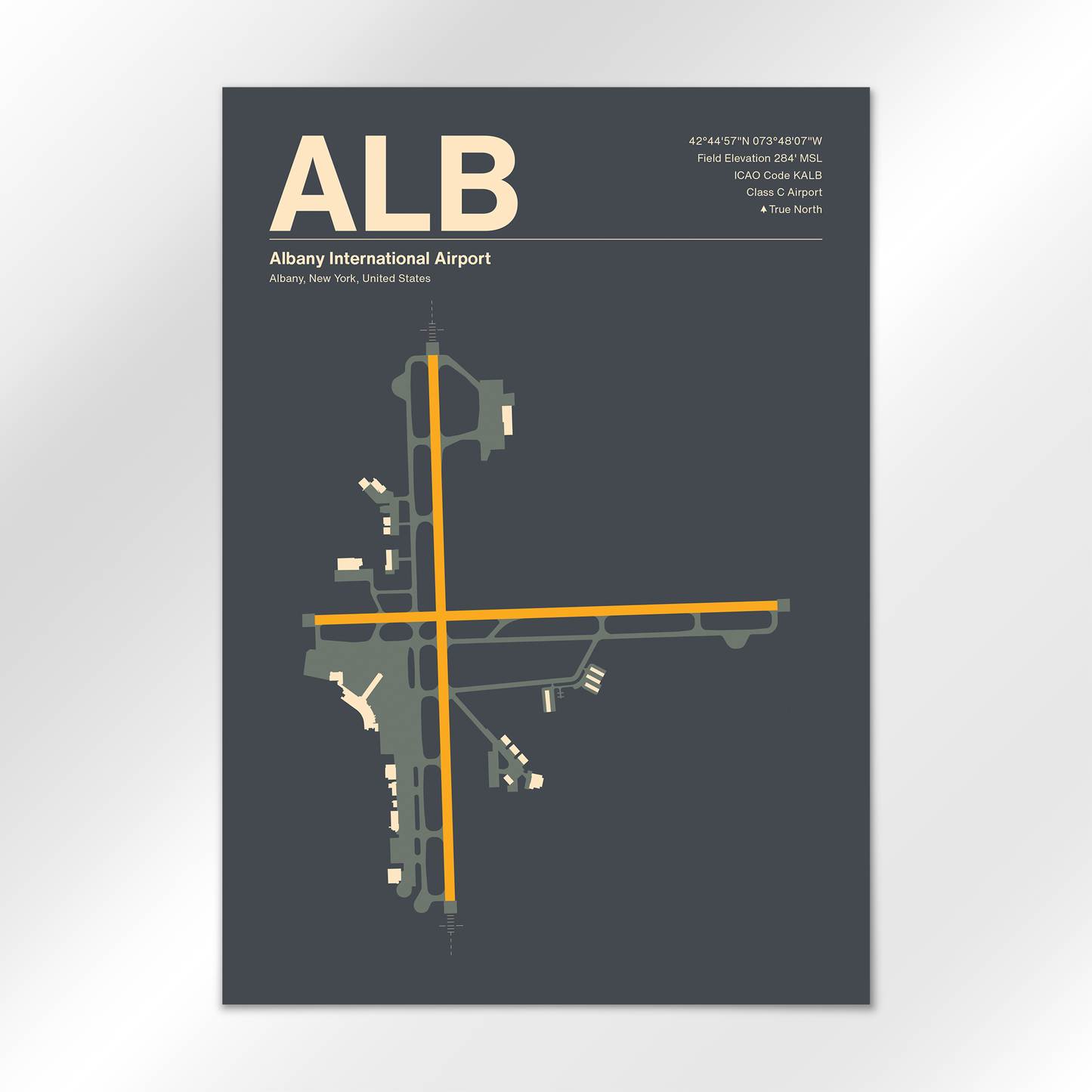 ALB Airport Diagram