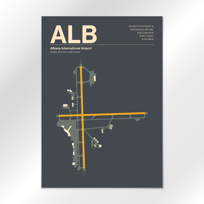 ALB Airport Diagram