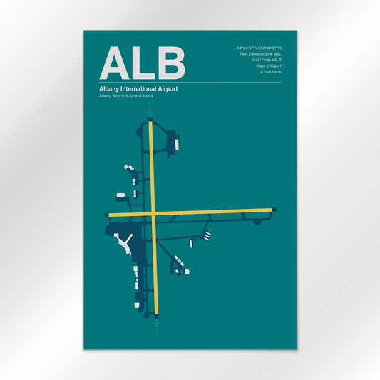 ALB Airport Diagram