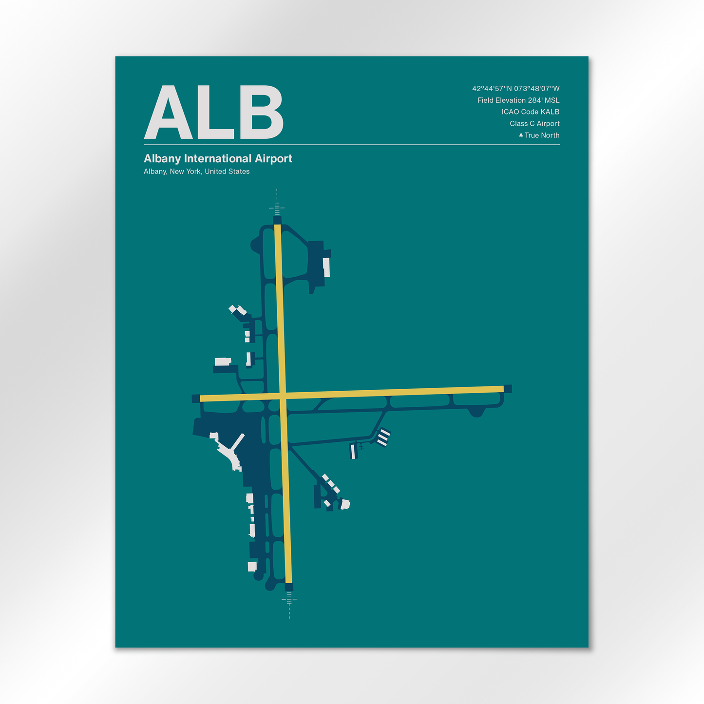 ALB Airport Diagram
