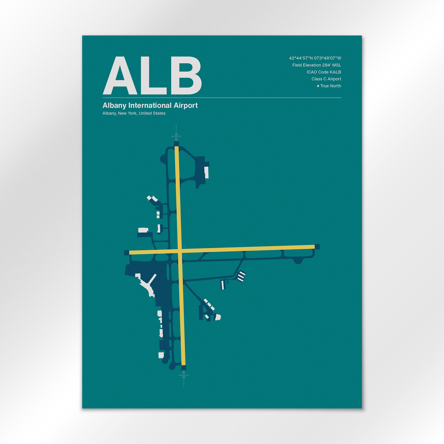 ALB Airport Diagram