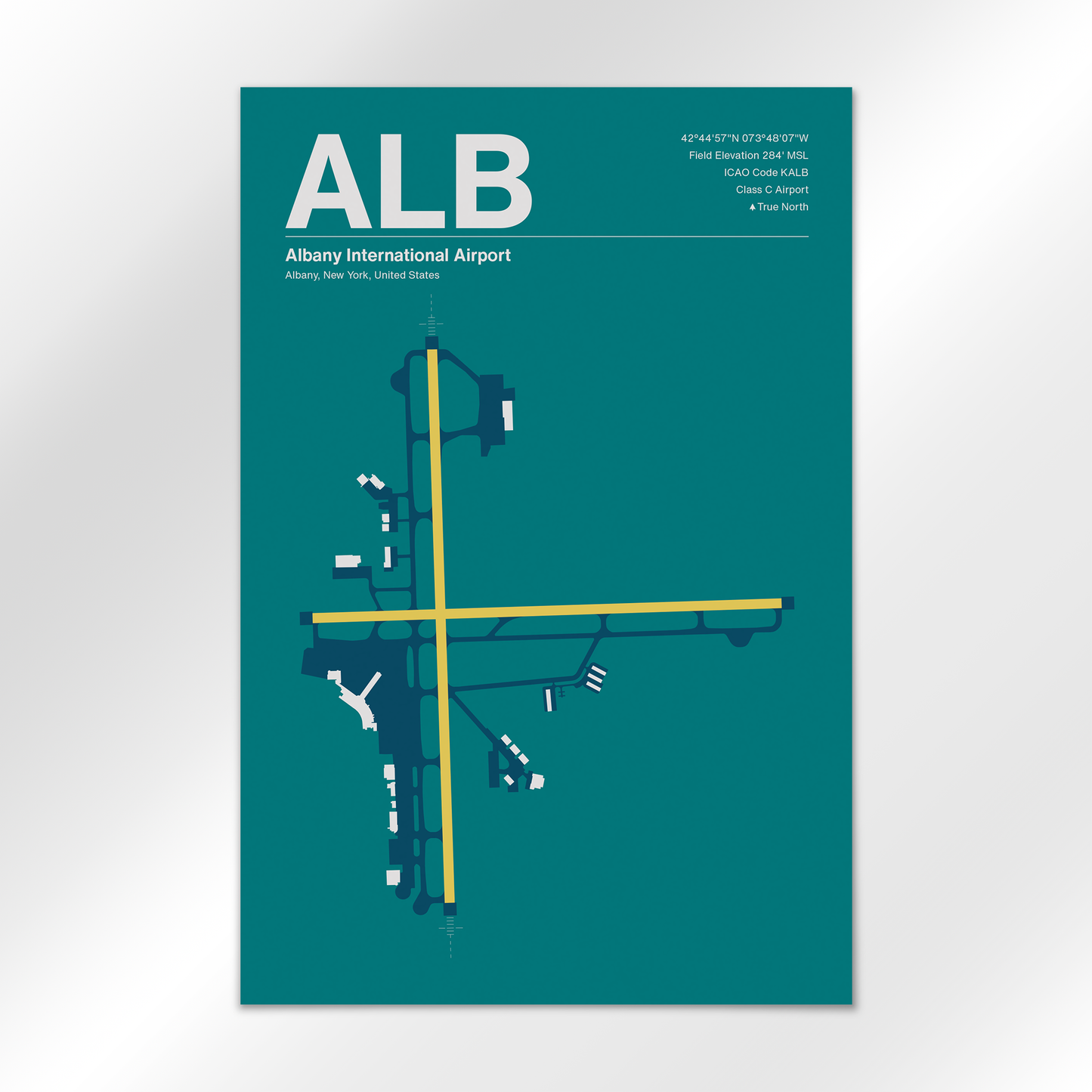ALB Airport Diagram