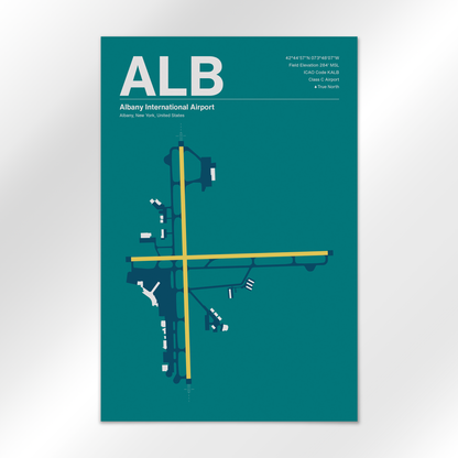 ALB Airport Diagram