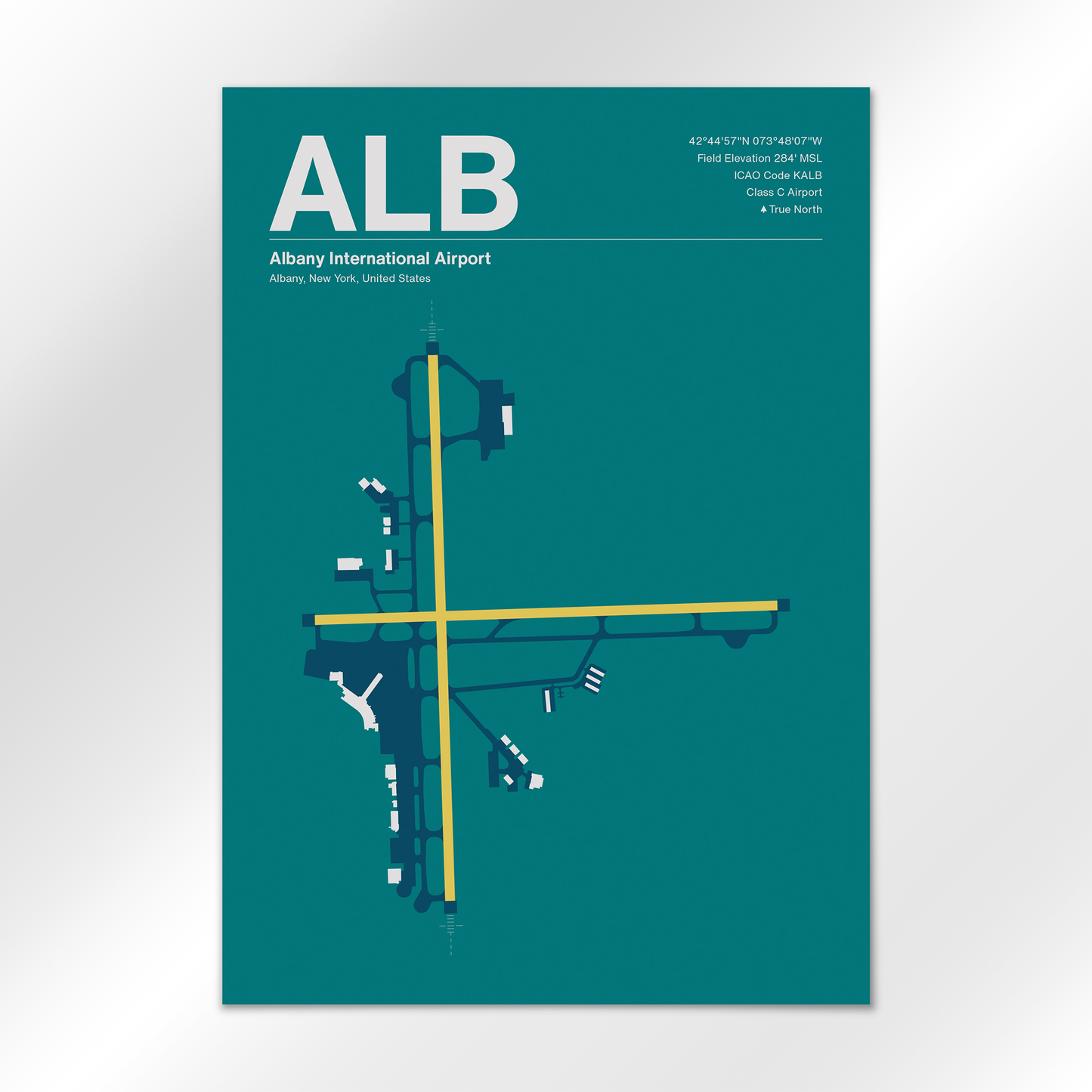 ALB Airport Diagram