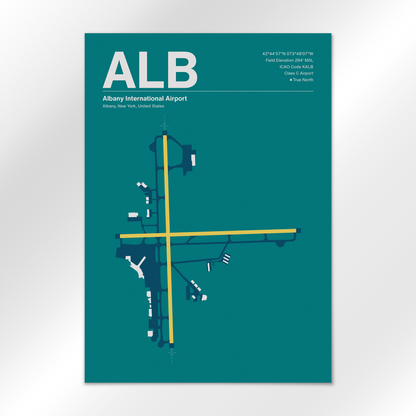ALB Airport Diagram