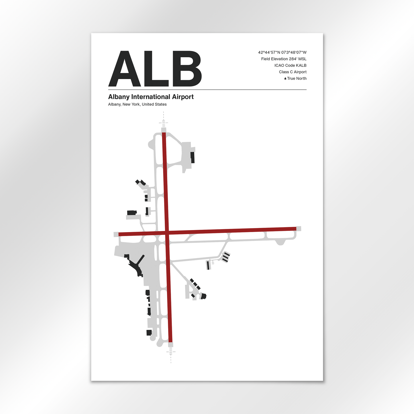 ALB Airport Diagram