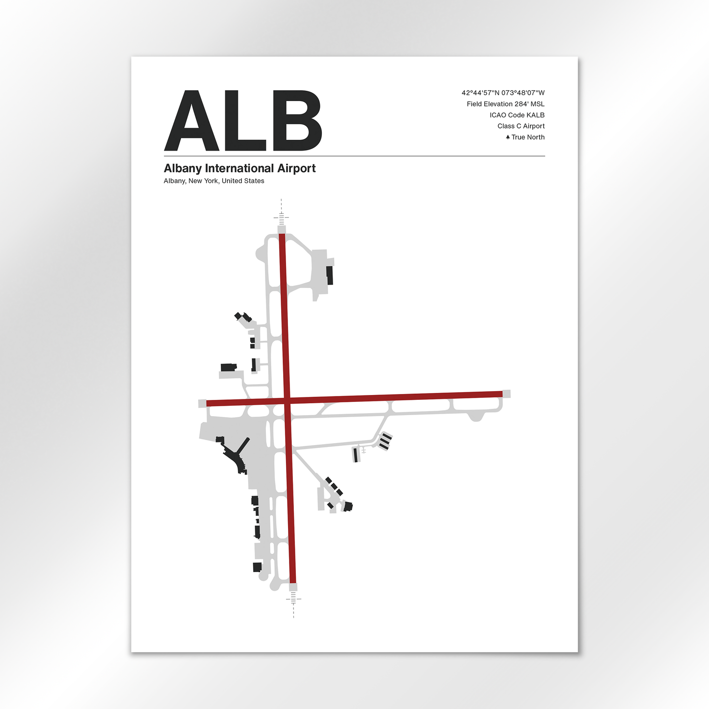 ALB Airport Diagram
