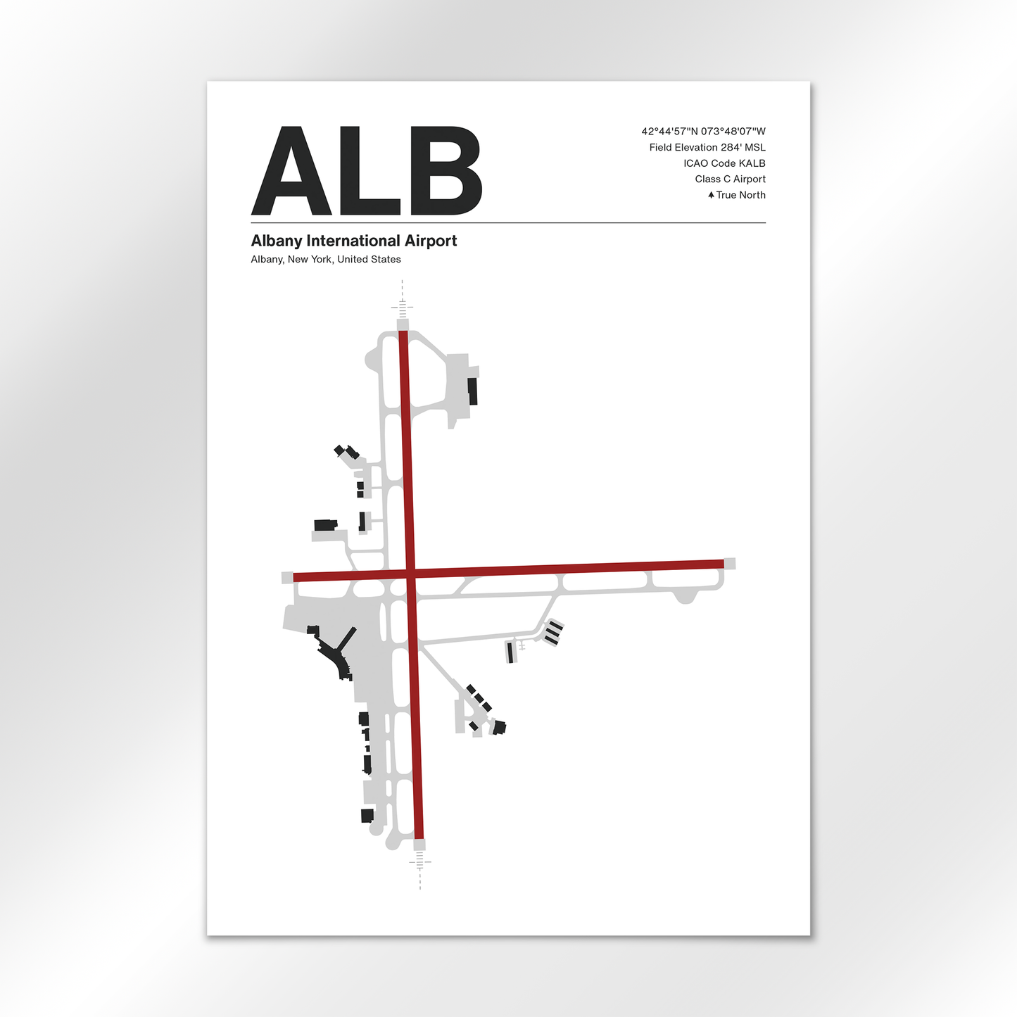ALB Airport Diagram