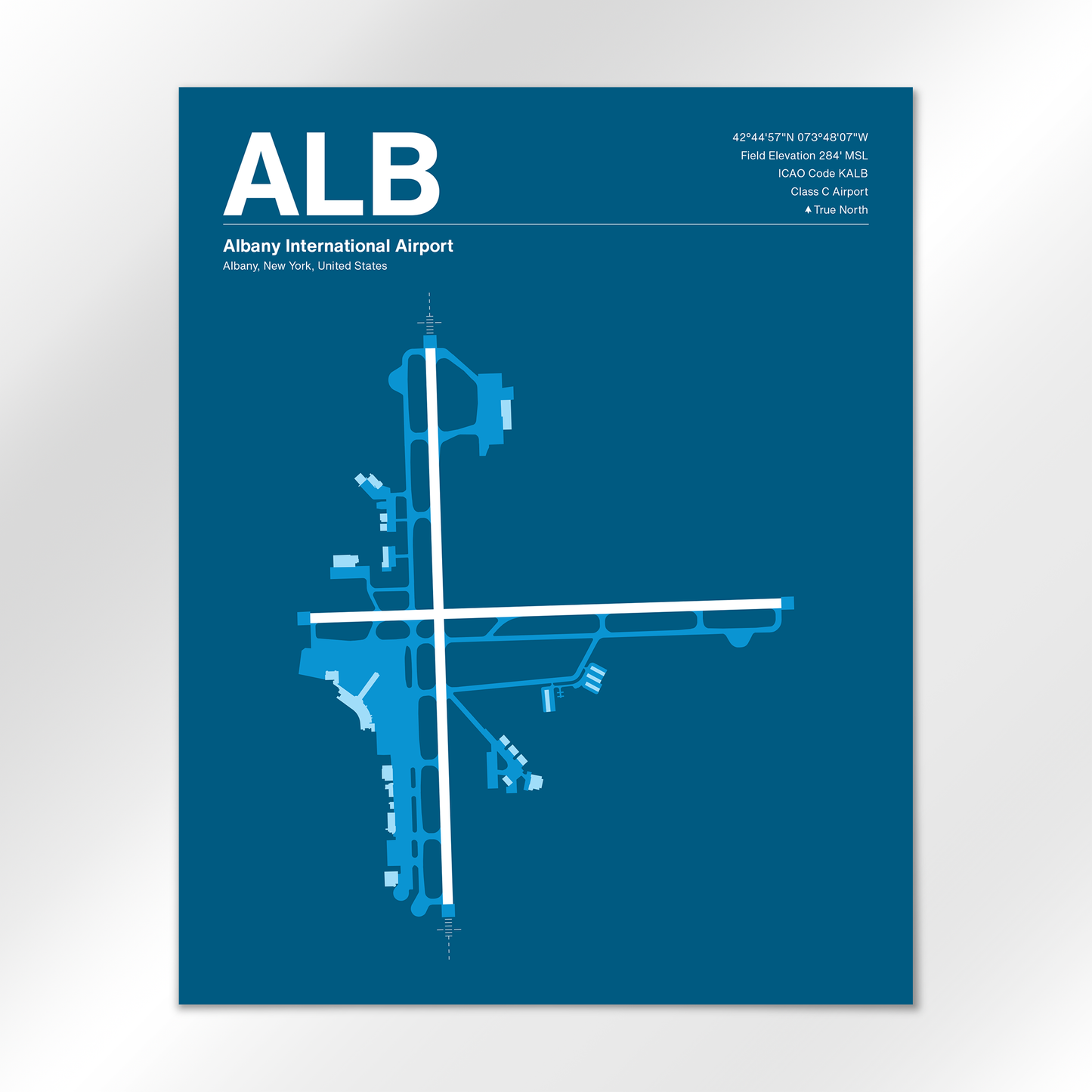 ALB Airport Diagram