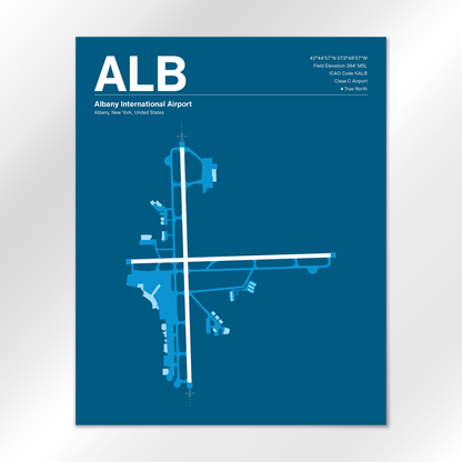 ALB Airport Diagram